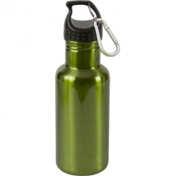 Lime Green Stainless Steel Promotional Sports Bottle - 17 oz