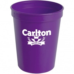 Purple Promotional Stadium Cup - 16 oz.