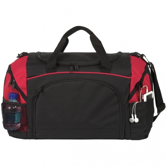 Black/Red Atchison Perfect Score Promotional Duffle Bag