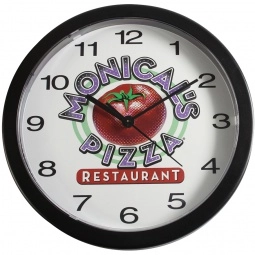 Full Color Economy Logo Wall Clock - 10"