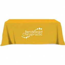 Athletic Gold - 3-Sided Custom Table Cover - 8 ft.