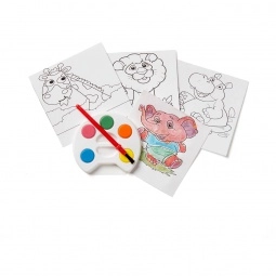 Animal Theme Full Color Custom Paint Set for Kids