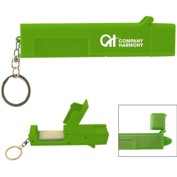 Lime Sanitary Germ Free Custom Multi-Tool Keychain 