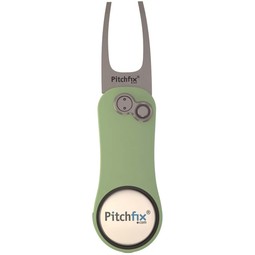 Light green Pitchfix Hybrid 2.0 Promotional Divot Tool