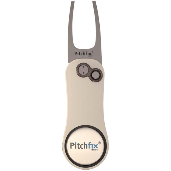 White Pitchfix Hybrid 2.0 Promotional Divot Tool