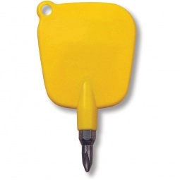 Yellow Reversible Standard / Phillips Head Promo Screwdriver