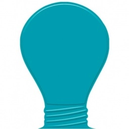 Teal Press n' Stick Custom Calendar - Light Bulb