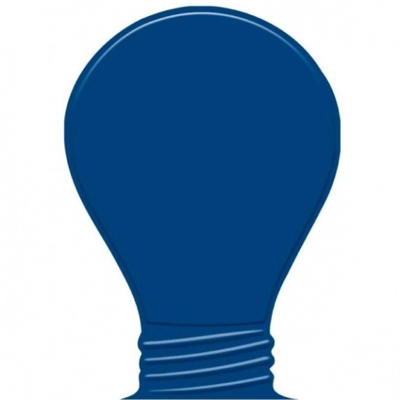 Royal Blue Press n' Stick Custom Calendar - Light Bulb