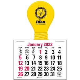 Press n' Stick Custom Calendar - Light Bulb