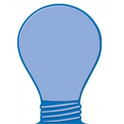 Translucent Purple Press n' Stick Custom Calendar - Light Bulb