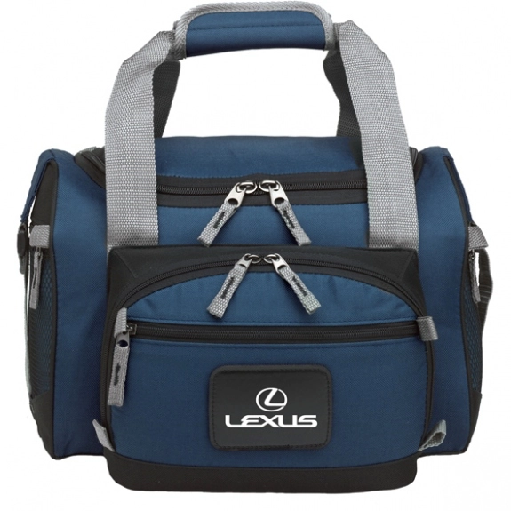 Navy Convertible Custom Duffle Cooler -12 Can - Solid Colors