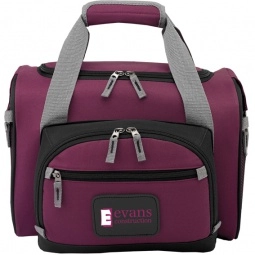 Burgundy Convertible Custom Duffle Cooler -12 Can - Solid Colors