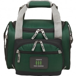 Green Convertible Custom Duffle Cooler -12 Can - Solid Colors