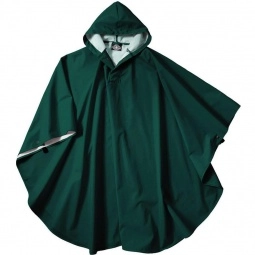 Forest Green Charles River Pacific Custom Poncho - Youth